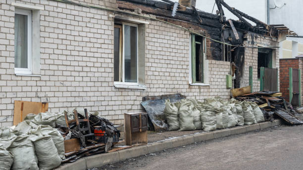 Professional Smoke Damage Removal technician working in Norwood Young America, MN